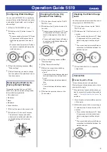 Preview for 9 page of Casio 5519 Operation Manual