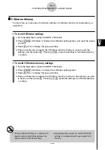 Preview for 11 page of Casio ALGEBRA FX 1.0 Plus Manual