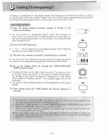 Preview for 23 page of Casio Casiotone 1000P Operation Manual