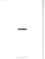 Preview for 47 page of Casio CE-2108 Operator'S Instruction Manual