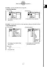 Preview for 40 page of Casio CLASSPad300 - ClassPad 300 Touch-Screen Graphing Scientific Calculator User Manual