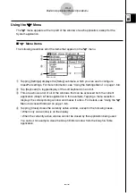 Preview for 41 page of Casio CLASSPad300 - ClassPad 300 Touch-Screen Graphing Scientific Calculator User Manual