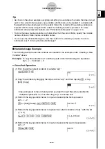 Preview for 72 page of Casio CLASSPad300 - ClassPad 300 Touch-Screen Graphing Scientific Calculator User Manual