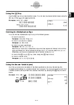 Preview for 98 page of Casio CLASSPad300 - ClassPad 300 Touch-Screen Graphing Scientific Calculator User Manual