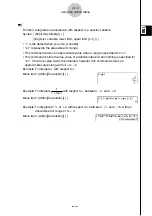 Preview for 137 page of Casio CLASSPad300 - ClassPad 300 Touch-Screen Graphing Scientific Calculator User Manual