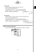 Preview for 145 page of Casio CLASSPad300 - ClassPad 300 Touch-Screen Graphing Scientific Calculator User Manual