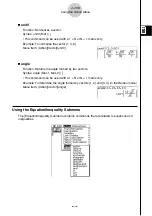 Preview for 166 page of Casio CLASSPad300 - ClassPad 300 Touch-Screen Graphing Scientific Calculator User Manual