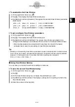 Preview for 205 page of Casio CLASSPad300 - ClassPad 300 Touch-Screen Graphing Scientific Calculator User Manual