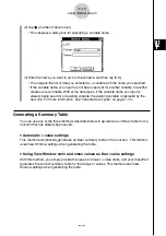 Preview for 230 page of Casio CLASSPad300 - ClassPad 300 Touch-Screen Graphing Scientific Calculator User Manual