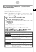 Preview for 240 page of Casio CLASSPad300 - ClassPad 300 Touch-Screen Graphing Scientific Calculator User Manual