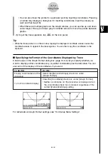 Preview for 249 page of Casio CLASSPad300 - ClassPad 300 Touch-Screen Graphing Scientific Calculator User Manual