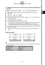 Preview for 255 page of Casio CLASSPad300 - ClassPad 300 Touch-Screen Graphing Scientific Calculator User Manual