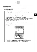 Preview for 293 page of Casio CLASSPad300 - ClassPad 300 Touch-Screen Graphing Scientific Calculator User Manual