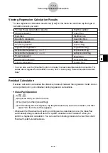 Preview for 354 page of Casio CLASSPad300 - ClassPad 300 Touch-Screen Graphing Scientific Calculator User Manual