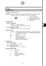 Preview for 364 page of Casio CLASSPad300 - ClassPad 300 Touch-Screen Graphing Scientific Calculator User Manual