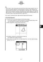 Preview for 416 page of Casio CLASSPad300 - ClassPad 300 Touch-Screen Graphing Scientific Calculator User Manual