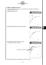 Preview for 438 page of Casio CLASSPad300 - ClassPad 300 Touch-Screen Graphing Scientific Calculator User Manual