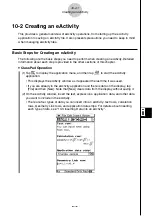 Preview for 465 page of Casio CLASSPad300 - ClassPad 300 Touch-Screen Graphing Scientific Calculator User Manual