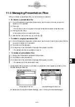 Preview for 493 page of Casio CLASSPad300 - ClassPad 300 Touch-Screen Graphing Scientific Calculator User Manual