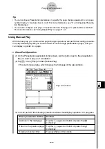 Preview for 496 page of Casio CLASSPad300 - ClassPad 300 Touch-Screen Graphing Scientific Calculator User Manual