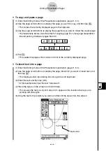 Preview for 501 page of Casio CLASSPad300 - ClassPad 300 Touch-Screen Graphing Scientific Calculator User Manual