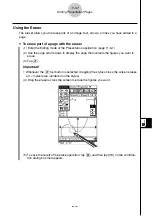 Preview for 504 page of Casio CLASSPad300 - ClassPad 300 Touch-Screen Graphing Scientific Calculator User Manual