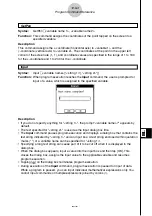 Preview for 539 page of Casio CLASSPad300 - ClassPad 300 Touch-Screen Graphing Scientific Calculator User Manual