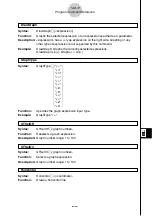 Preview for 552 page of Casio CLASSPad300 - ClassPad 300 Touch-Screen Graphing Scientific Calculator User Manual