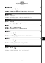 Preview for 570 page of Casio CLASSPad300 - ClassPad 300 Touch-Screen Graphing Scientific Calculator User Manual