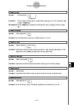 Preview for 572 page of Casio CLASSPad300 - ClassPad 300 Touch-Screen Graphing Scientific Calculator User Manual