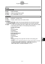 Preview for 580 page of Casio CLASSPad300 - ClassPad 300 Touch-Screen Graphing Scientific Calculator User Manual