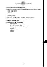 Preview for 586 page of Casio CLASSPad300 - ClassPad 300 Touch-Screen Graphing Scientific Calculator User Manual