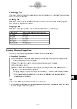 Preview for 605 page of Casio CLASSPad300 - ClassPad 300 Touch-Screen Graphing Scientific Calculator User Manual