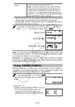 Preview for 22 page of Casio College 2D+ User Manual