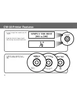 Preview for 14 page of Casio CW-50 - Disc Title Printer Color Thermal Transfer User Manual