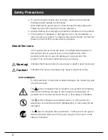 Preview for 4 page of Casio FIVA MPC-501 Series User Manual