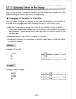 Preview for 19 page of Casio fx-1000F Owner'S Manual