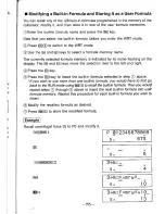 Preview for 75 page of Casio fx-1000F Owner'S Manual