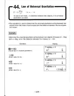 Preview for 124 page of Casio fx-1000F Owner'S Manual