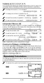 Preview for 19 page of Casio fx-115ES PLUS User Manual