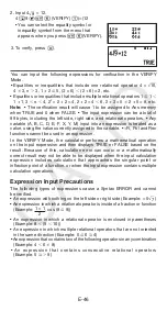 Preview for 47 page of Casio fx-115ES PLUS User Manual