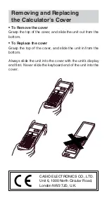 Preview for 2 page of Casio fx-115WA User Manual