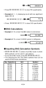 Preview for 18 page of Casio fx-115WA User Manual