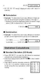 Preview for 20 page of Casio fx-115WA User Manual