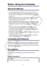 Preview for 5 page of Casio FX-300ES PLUS User Manual