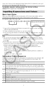 Preview for 8 page of Casio fx-350EX User Manual