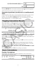 Preview for 10 page of Casio fx-350EX User Manual