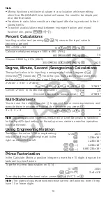 Preview for 11 page of Casio fx-350EX User Manual