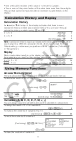 Preview for 12 page of Casio fx-350EX User Manual