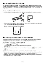 Preview for 2 page of Casio fx-5800P User Manual